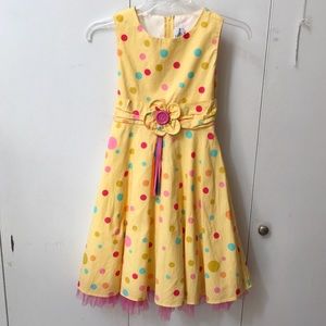 Polka-Dot Spring Dress